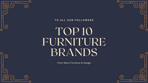 Furniture Brand Review